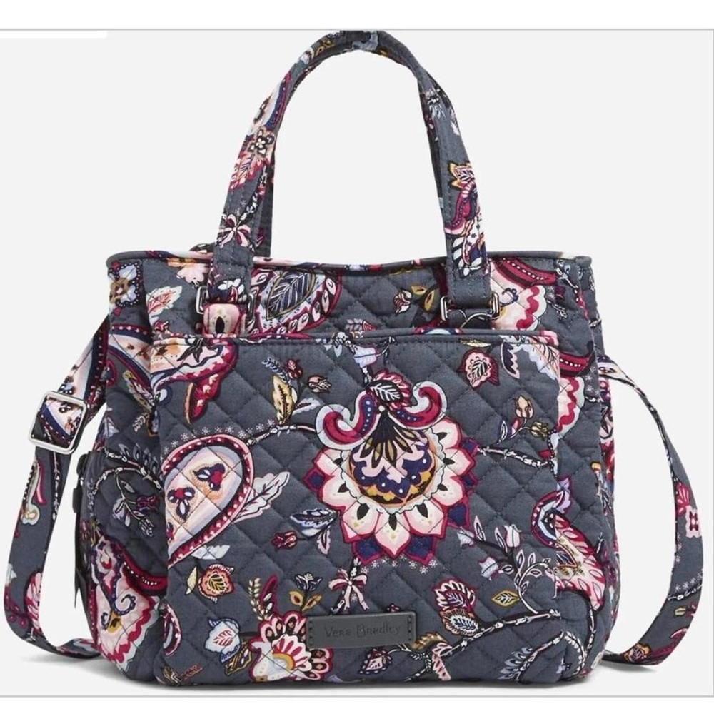NWOT Vera Bradley Mini Multi-Compartment Crossbody-Felicity Paisley Bag